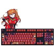 エヴァンゲリオン展　韓国　キーキャップ　セット Amazon | 新世紀エヴァンゲリオン キーキャップ PBT染め 昇華